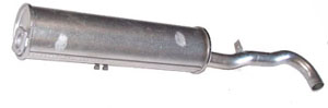 Muffler, WithTip, Vanagon ' 80 - ' 85