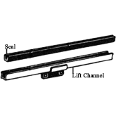 Gasket Window Lift Channel, Bug and Bus '55-'79, Each