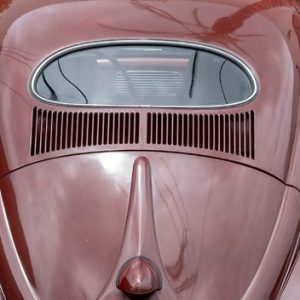 Rear Window Glass, Oval Sedan up to ' 57