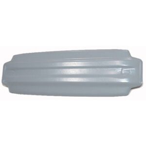 Radio Block Off Plate, Bug Oval -'57