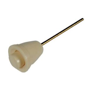 Knob, Wiper & Washer With Squirter Button, Bug & Ghia, Ivory '61-'66