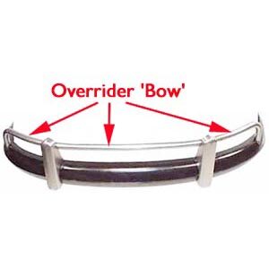 Overrider ' Bow ', Front Bumper, Bus ' 59 - ' 67