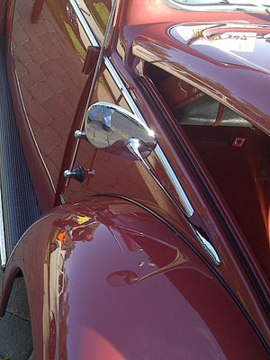 Slip Stream Wing Mirror Door VW Camper Van Bug Hotrod Beetle Rat T1 T2 